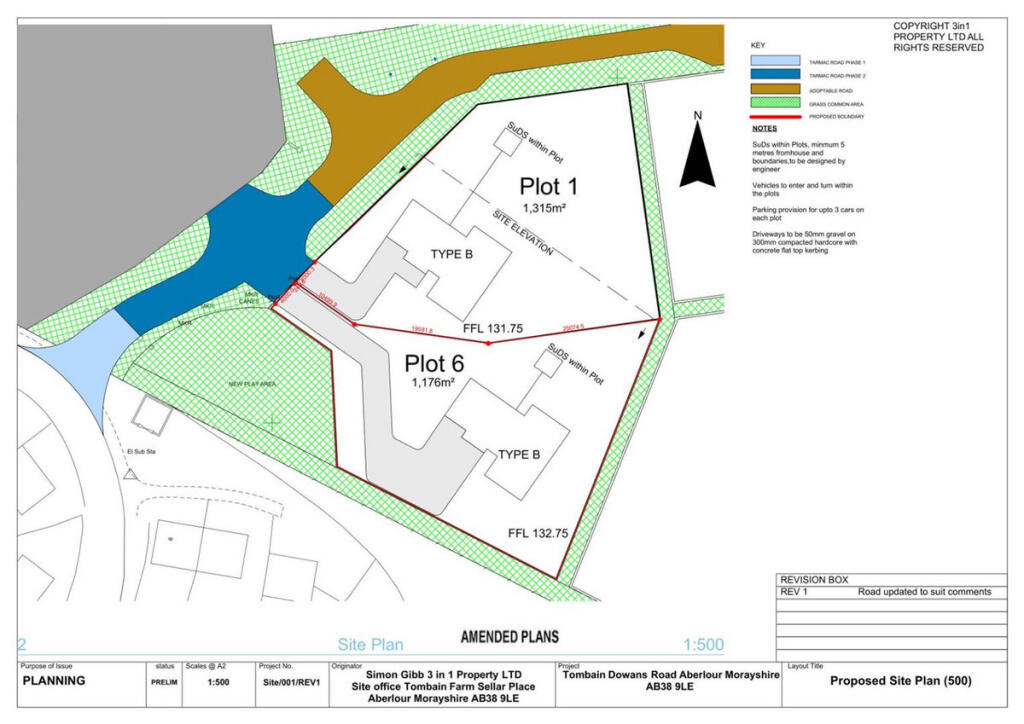 Plot 1 & Plot 6 Tombain Farm, Aberlour AB38 9LE