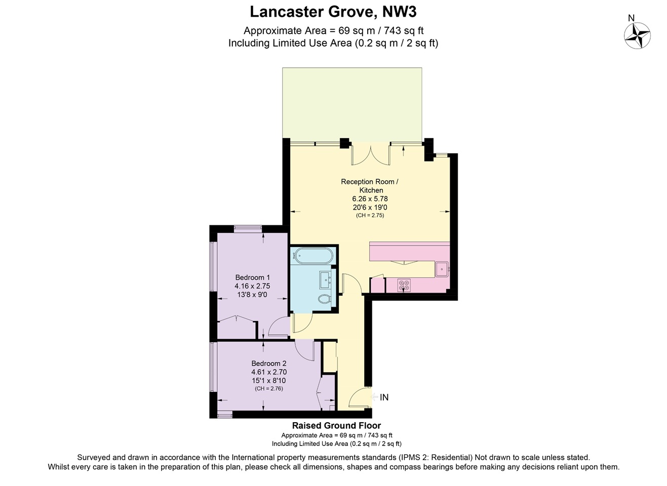 Additional image 14 of 2 Bed Flat, Lancaster Grove, NW3, N1 7GU