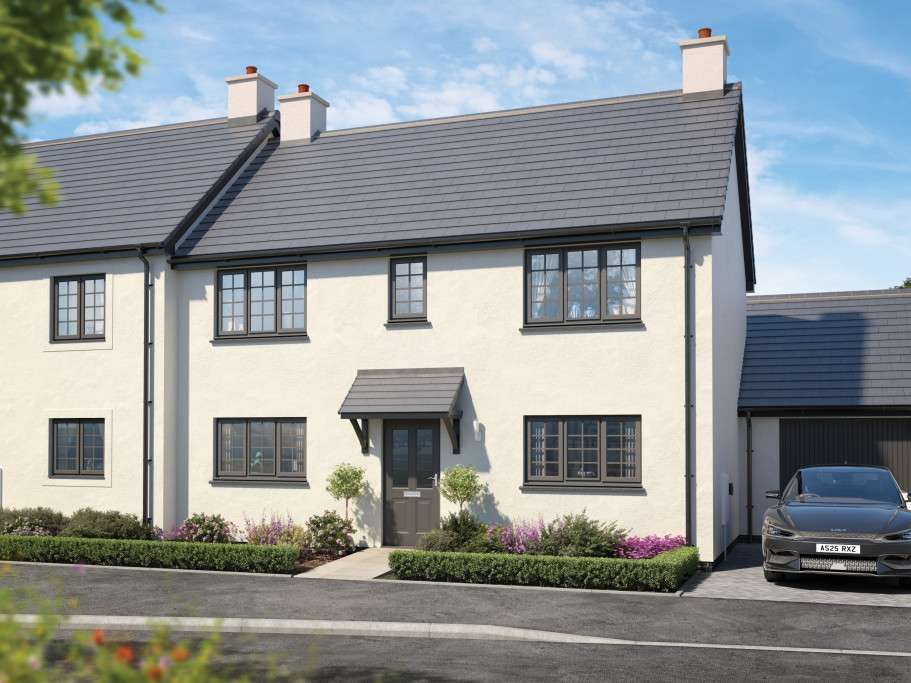 3 bed semi-detached house for sale"The Elderberry" at Trevemper Road, Newquay TR8