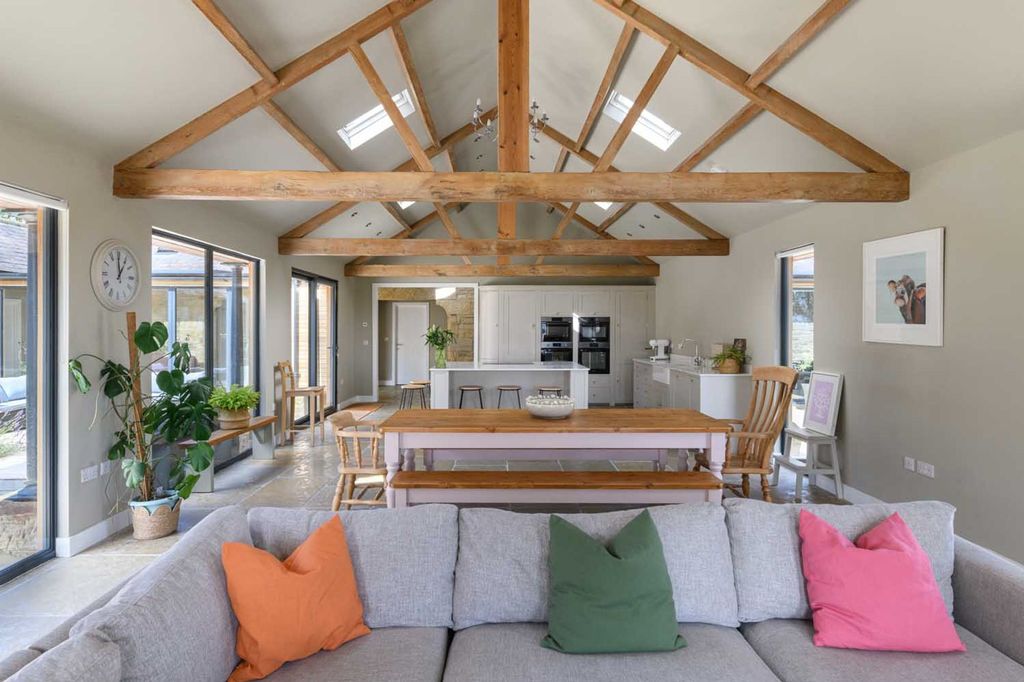 4 bed barn conversion for saleThe March Barn, Welton, Northumberland NE18 photo 2