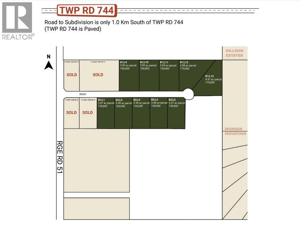 B2, L 1 Pt: SW-24-74-5-W RGE RD 51