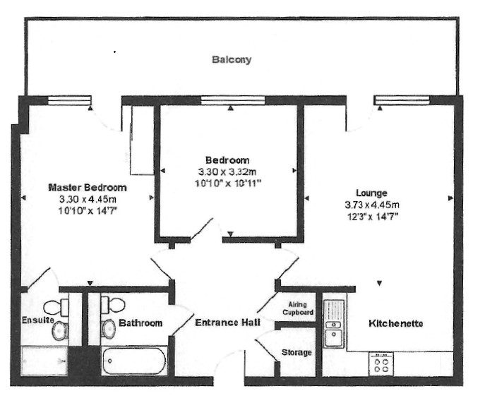 Additional image 11 of 2 Bed Flat, Centenary Plaza, B1, N1 7GU