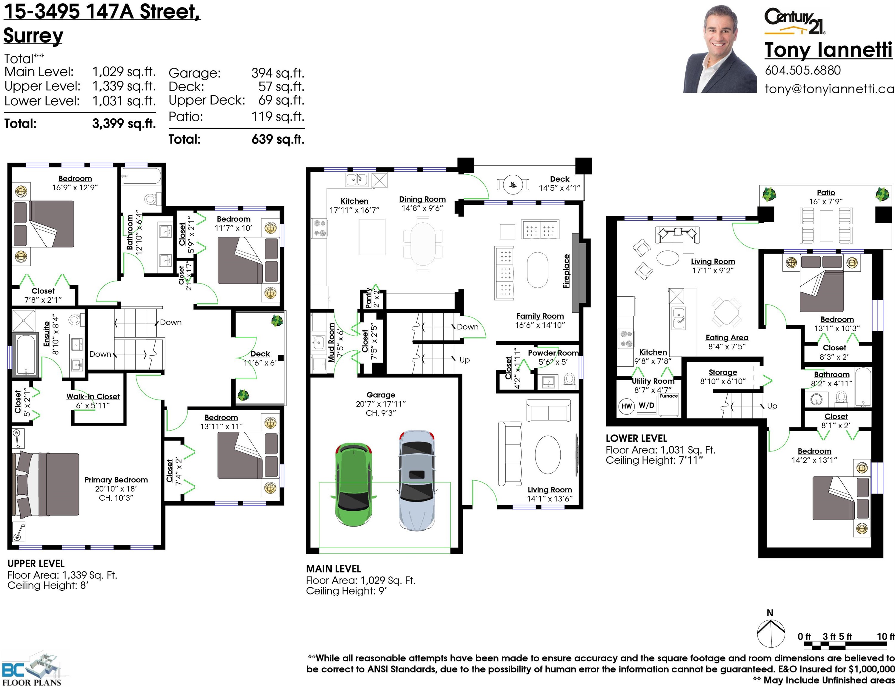 Additional image 6 of 15-3495 147a Street, Surrey, BC, V4P 0C9