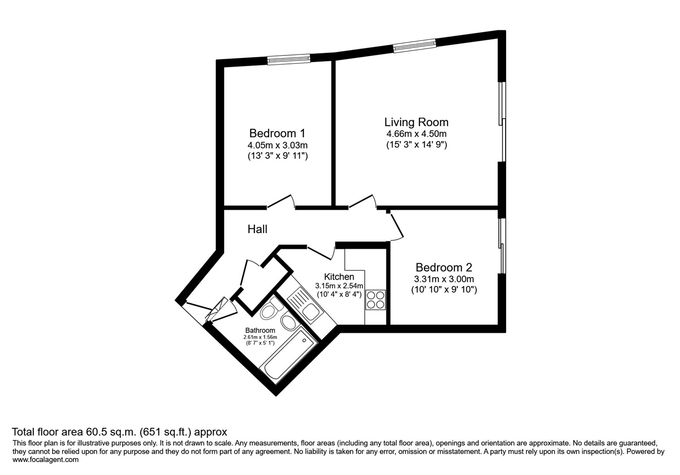 Additional image 2 of 2 Bed Flat, Whitechapel Road, E1, N1 7GU