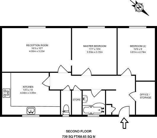 Additional image 12 of 2 Bed Flat, Hungerford Road, N7, N1 7GU