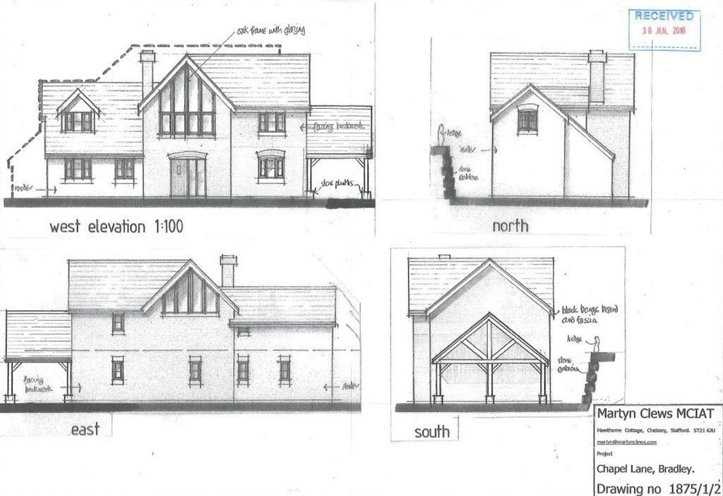 Additional image 3 of Land for saleJasmine House, Smithy Lane, Bradley, Staffordshire ST18