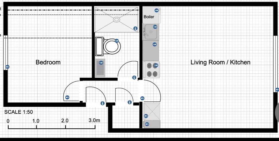Additional image 8 of 1 Bed Flat, Gloucester Terrace, W2, N1 7GU