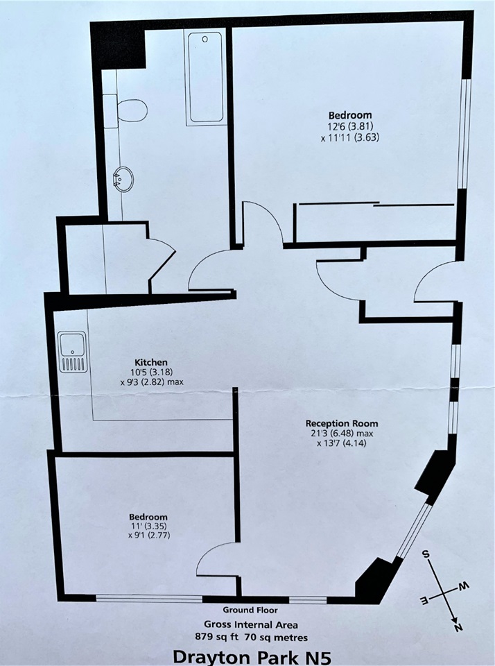 Additional image 11 of 2 Bed Flat, Drayton Park, N5, N1 7GU