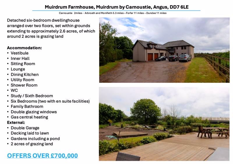 Additional image 2 of 6 bed detached house for saleMuirdrum, Carnoustie DD7