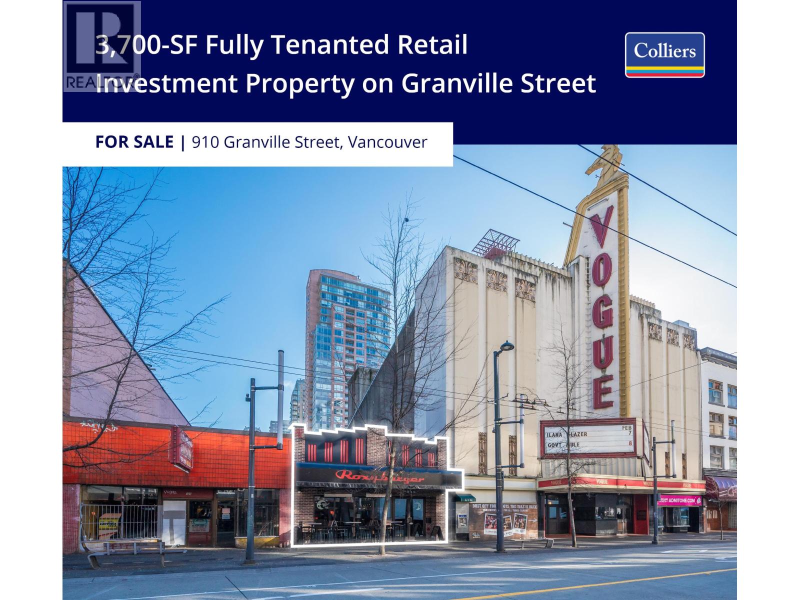 910 Granville Street, Vancouver, BC, V6Z1L2