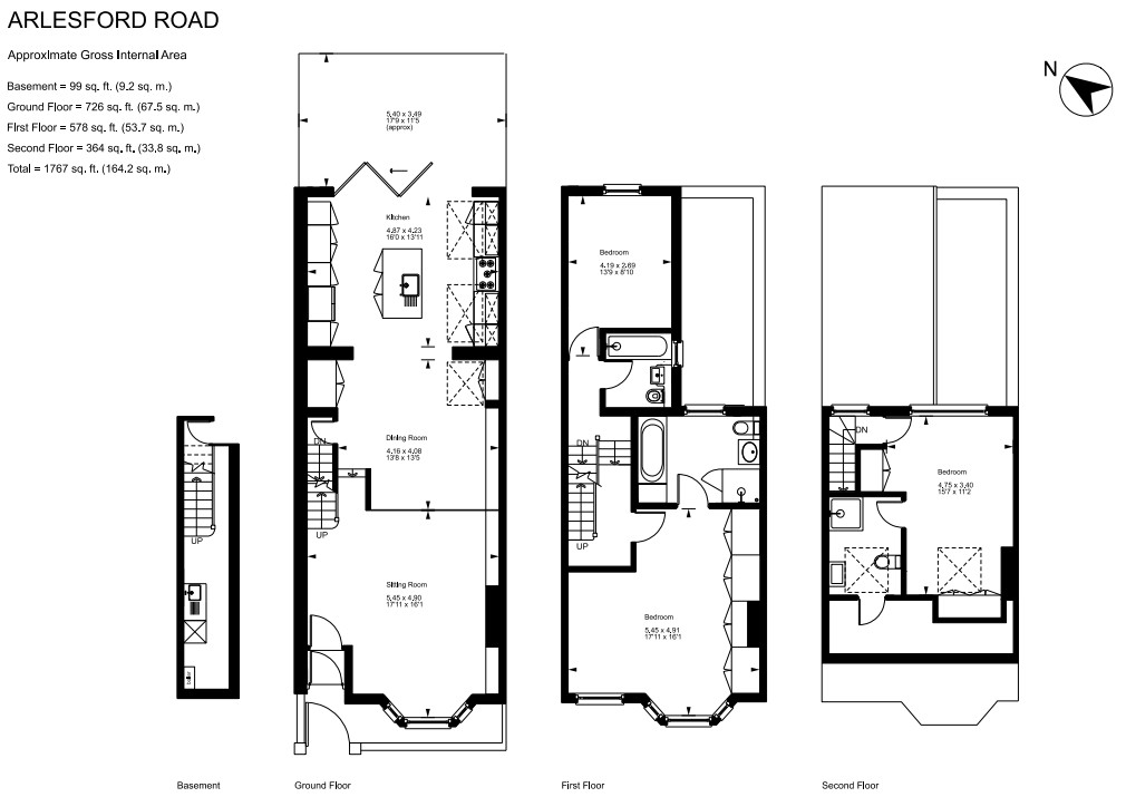 Additional image 9 of 3 Bed Terraced House, Arlesford Road, SW9, N1 7GU