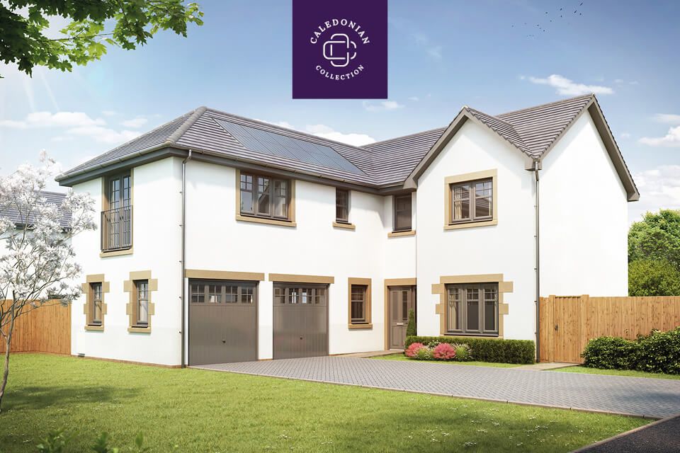 5 bed detached house for sale"The Cameron - Plot 147" at Seton Rise, Dougal's Drive, Off Shale Road, Winchburgh EH52