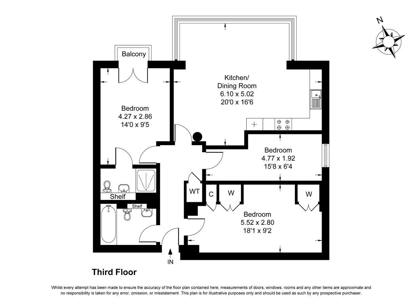 Additional image 22 of 3 Bed Flat, Queensbridge Road, E2, N1 7GU