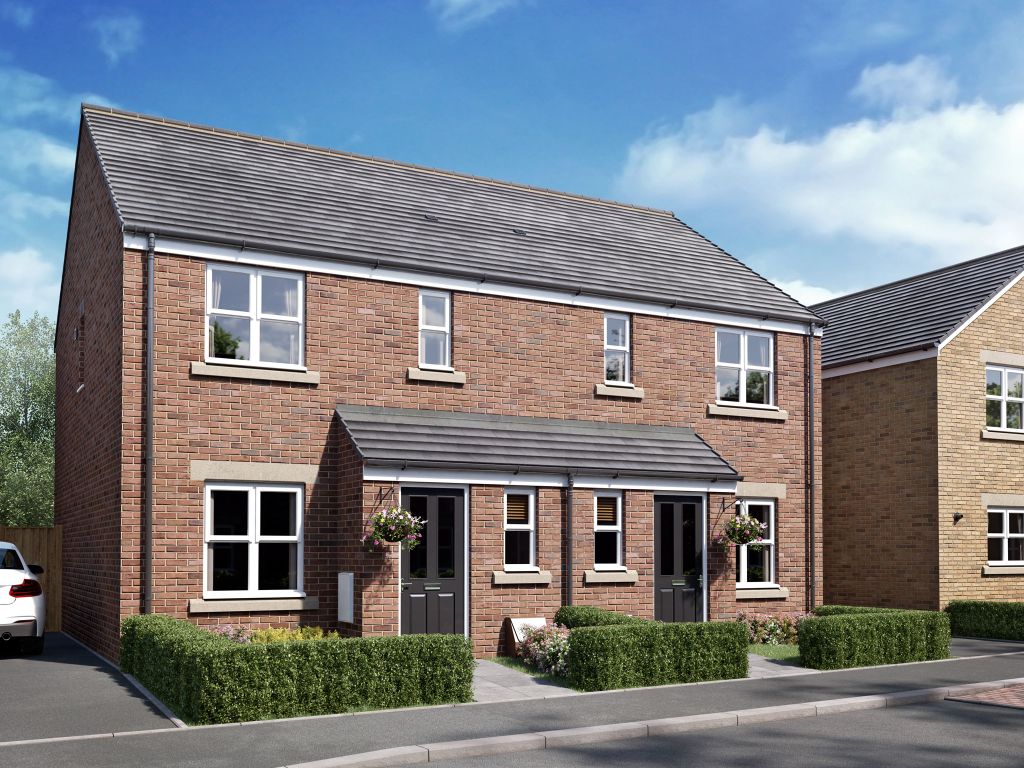 3 bed semi-detached house for sale"The Hanbury" at Carn Y Cefn, Ebbw Vale NP23