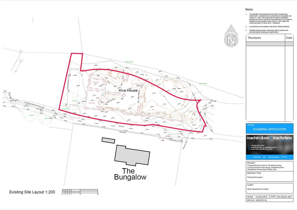 Additional image 3 of Land for salePlot 1, Former Alva House, Woodland Park, Alva FK12
