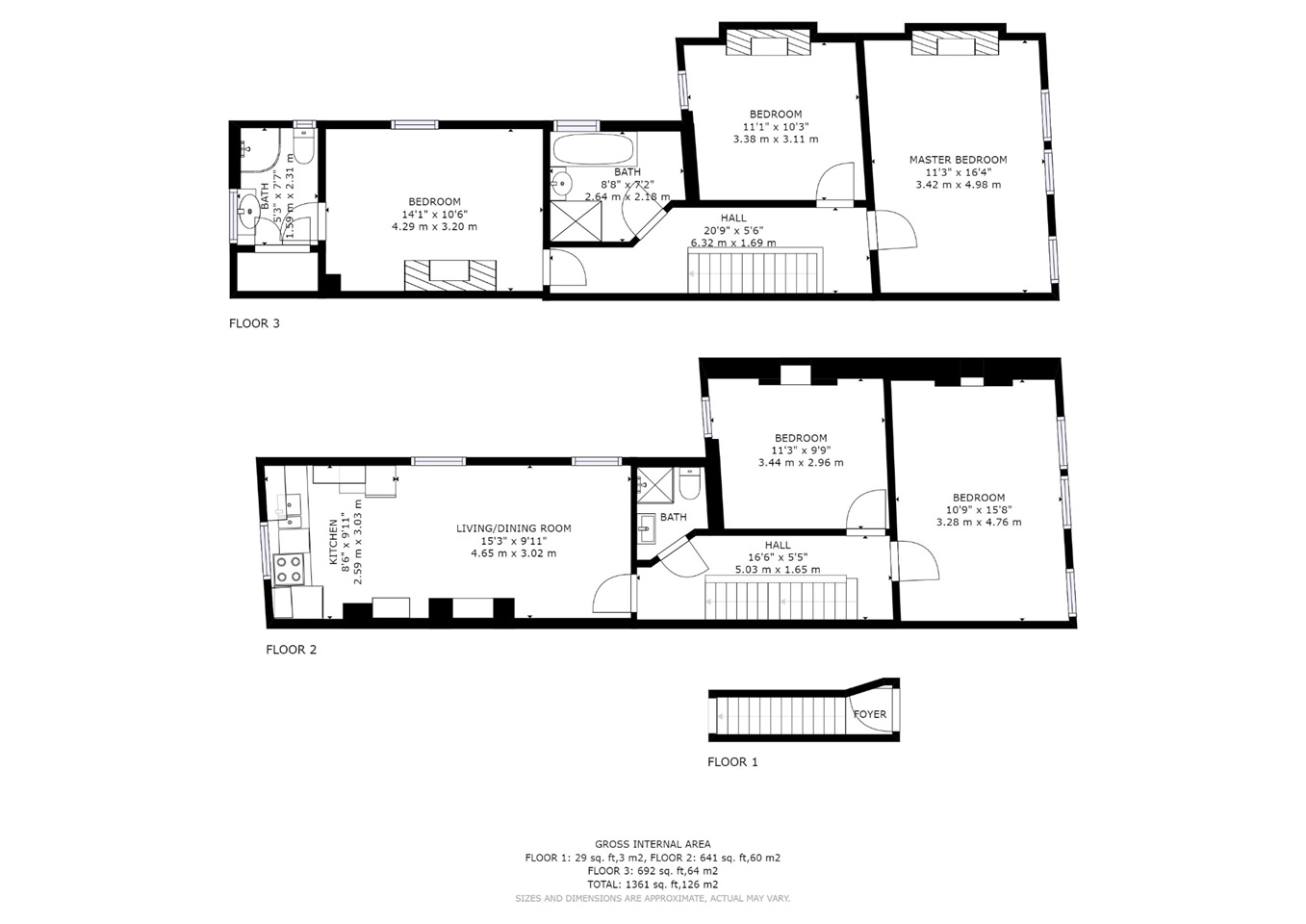 Additional image 9 of 5 Bed Flat, Southwell Road, SE5, N1 7GU