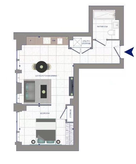 Additional image 11 of 1 Bed Flat, Jacquard Point, E1, N1 7GU