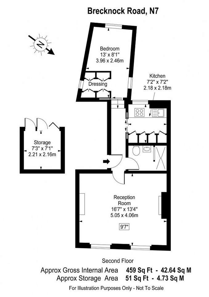 Additional image 11 of 1 Bed Flat, Brecknock Road, N7, N1 7GU