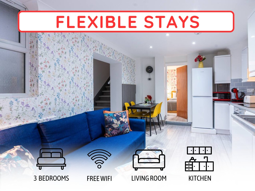 3 Bed Flat, North End Road, W14, N1 7GU