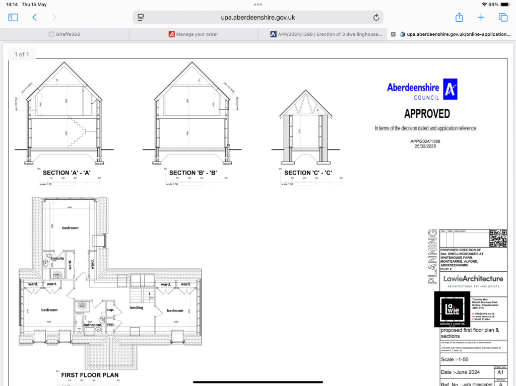 Additional image 5 of West Of Whitehouse Farm, Montgarrie, AB33
