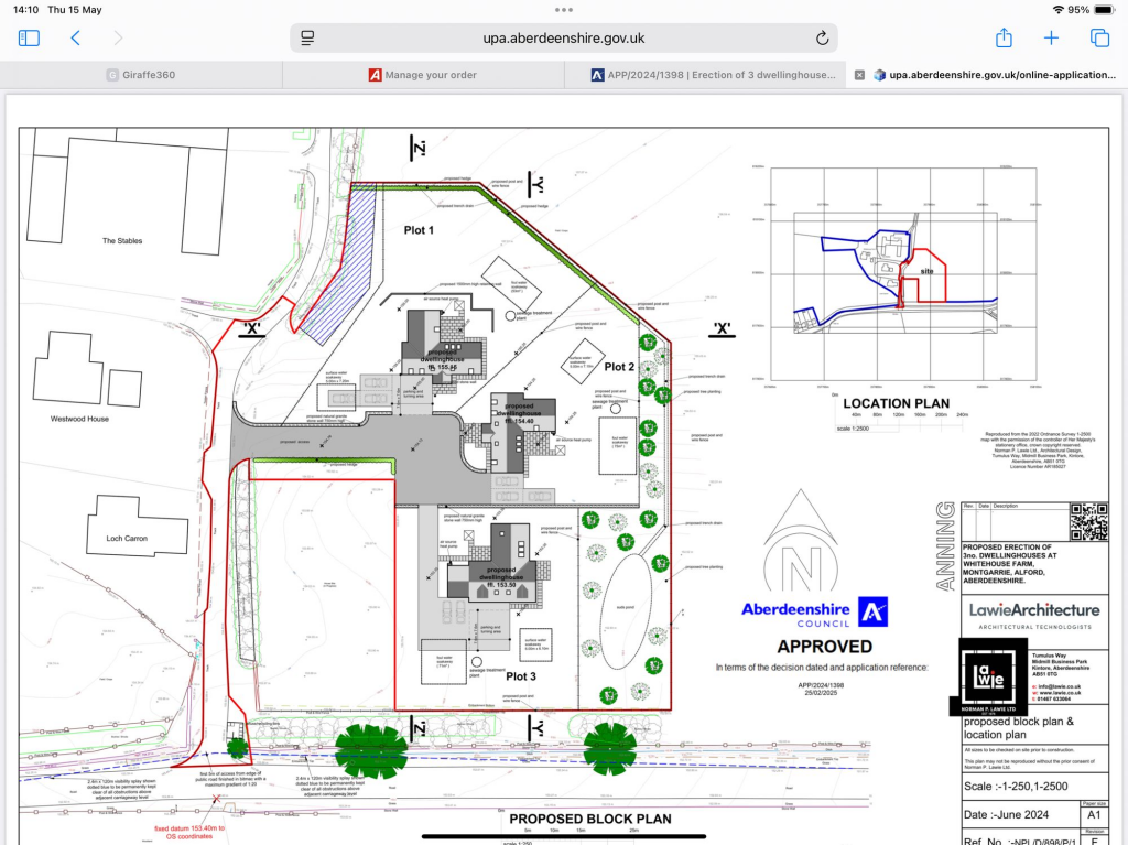 West Of Whitehouse Farm, Montgarrie, AB33