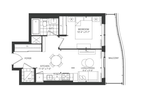 Additional image 2 of 1403-1010 Sandy Beach Road, Pickering, ON, L1W 0C7