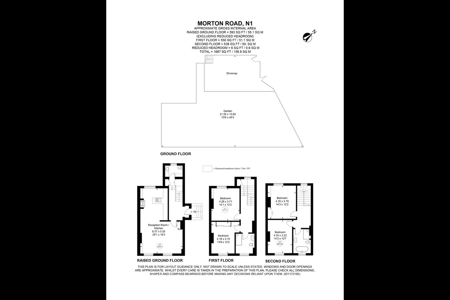 Additional image 2 of 4 Bed Terraced House, Morton Road, N1, N1 7GU