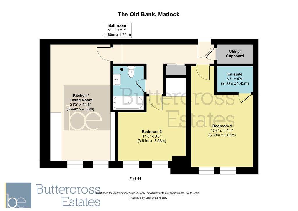 Additional image 4 of 2 bed flat for saleThe Old Bank, Snitterton Road, Matlock DE4