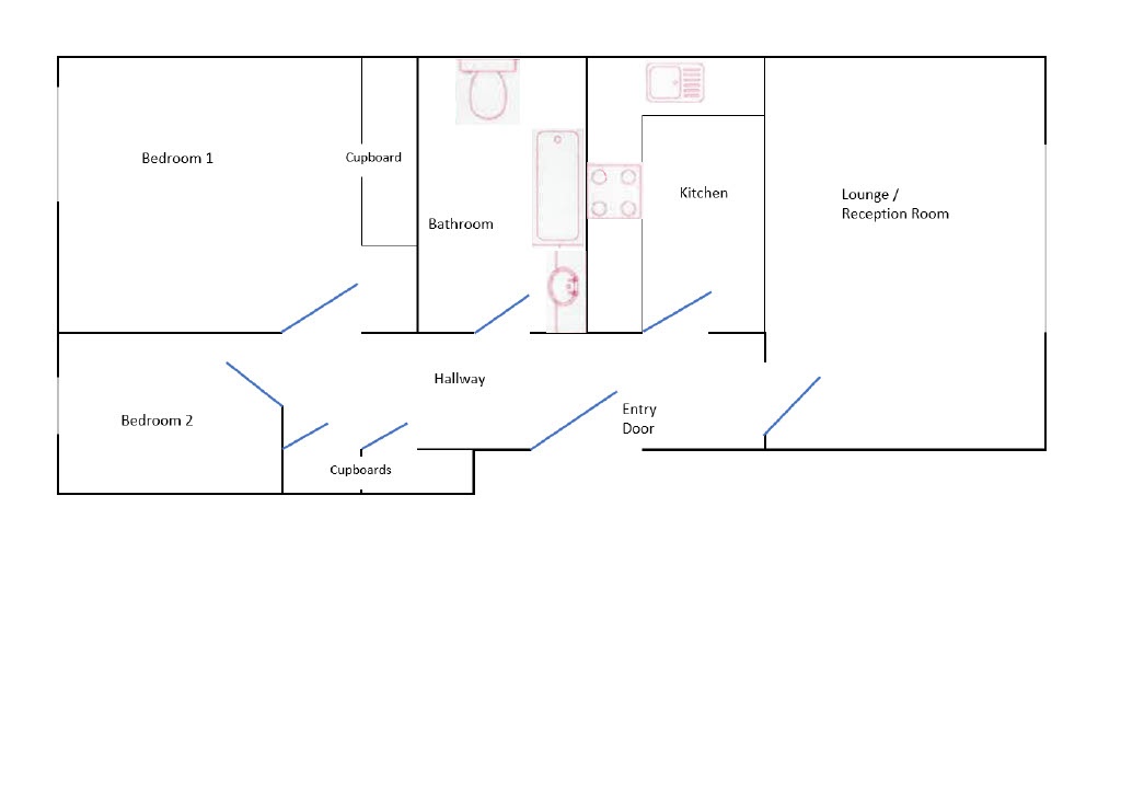 Additional image 6 of 2 Bed Flat, Rossetti Road, SE16, N1 7GU