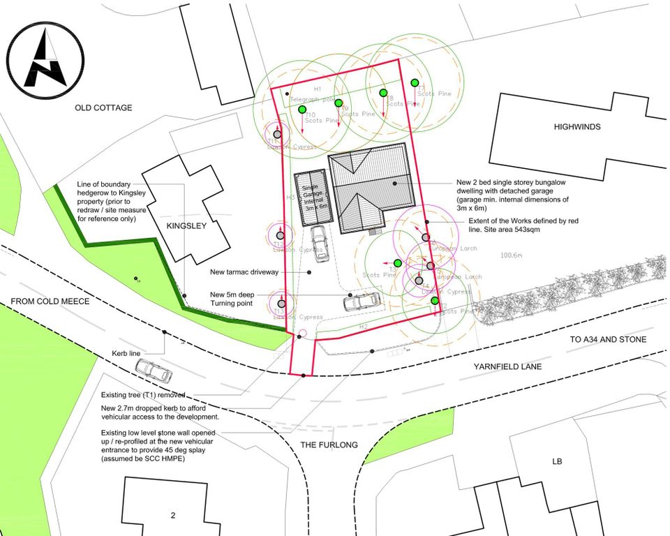 Land for saleYarnfield Lane, Yarnfield ST15