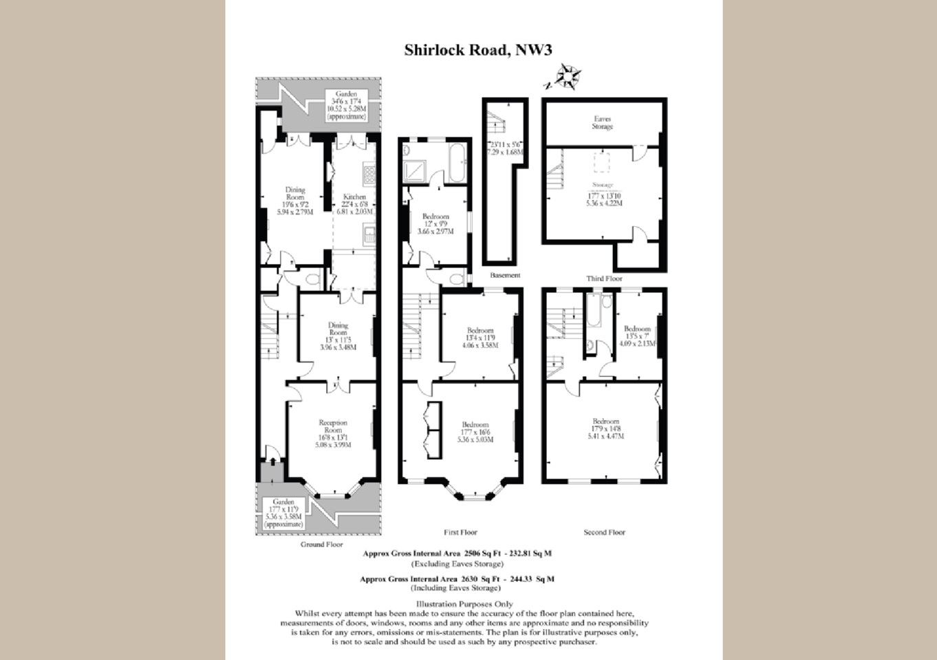 Additional image 16 of 5 Bed Terraced House, Shirlock Road, NW3, N1 7GU