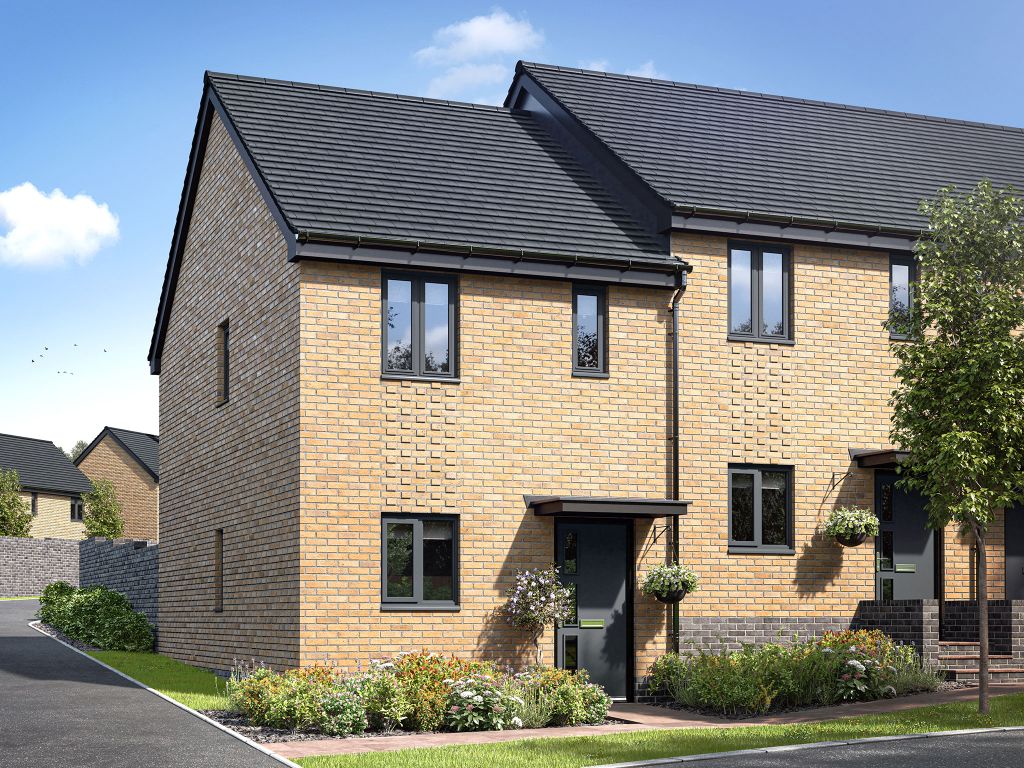 2 bed end terrace house for sale"The Alnmouth" at Llantrisant Road, Capel Llanilltern, Cardiff CF5