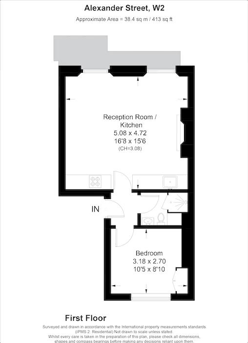Additional image 11 of 1 Bed Flat, Alexander Street, W2, N1 7GU