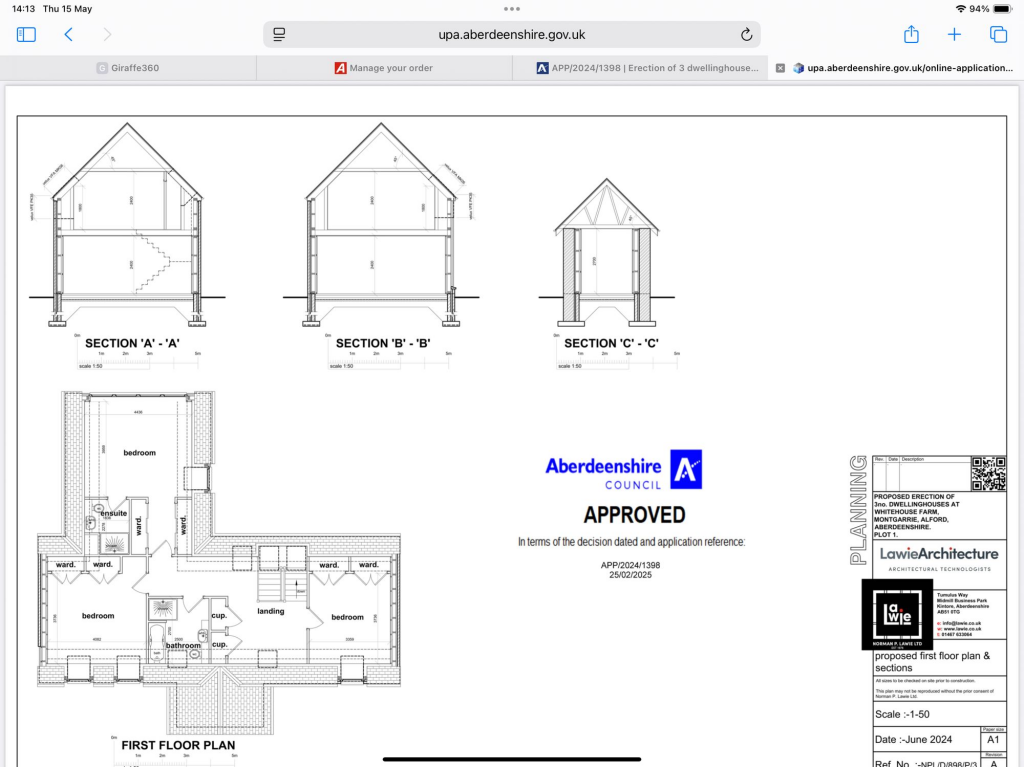 Additional image 3 of West Of Whitehouse Farm, Montgarrie, AB33