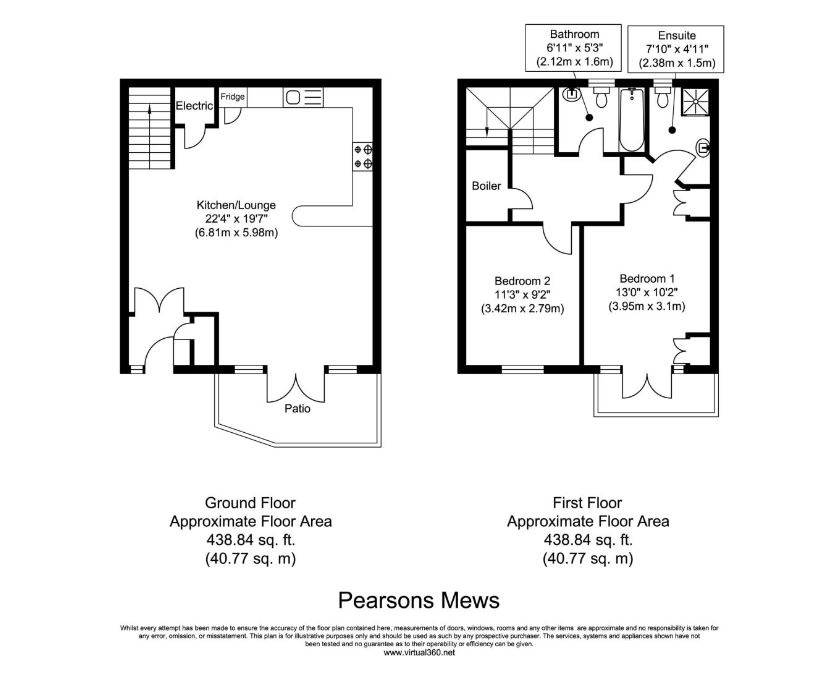 Additional image 8 of 2 Bed Maisonette, Pearson Mews, SW4, N1 7GU