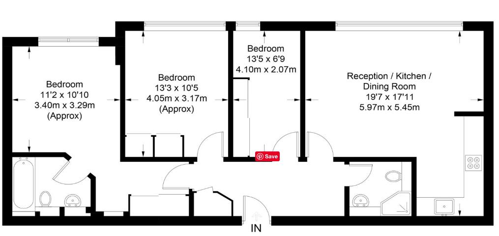 Additional image 13 of 3 Bed Flat, South City Court, SE15, N1 7GU