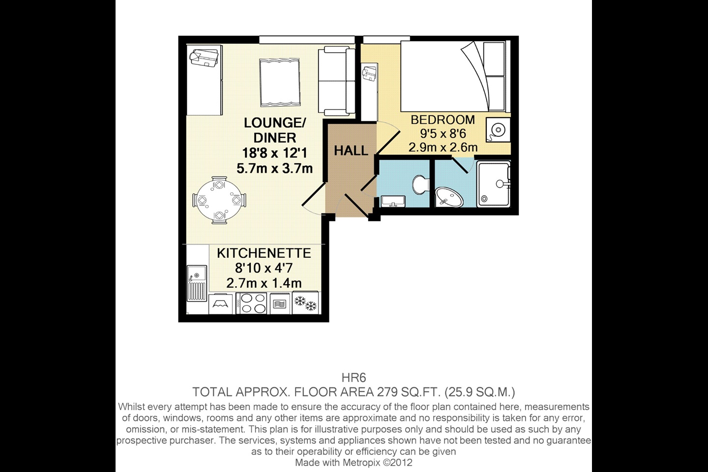 Additional image 4 of 1 Bed Flat, Howitt Road, NW3, N1 7GU