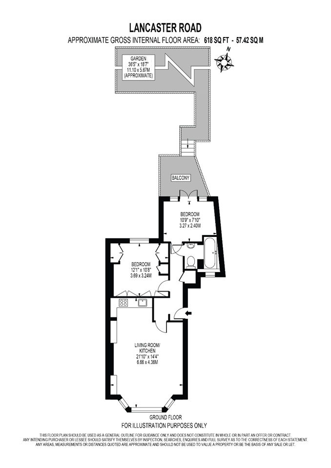 Additional image 13 of 2 Bed Flat, Lancaster Road, W11, N1 7GU