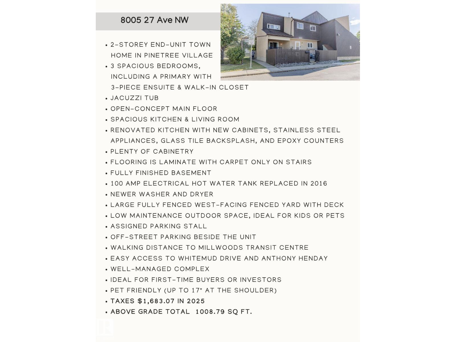 Additional image 2 of 8005 27 Avenue NW, Edmonton, AB, T6K3C9