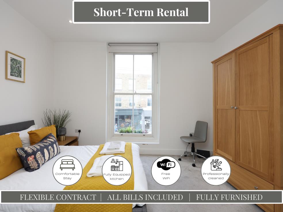 1 Bed Flat, Broadway Market, E8, N1 7GU