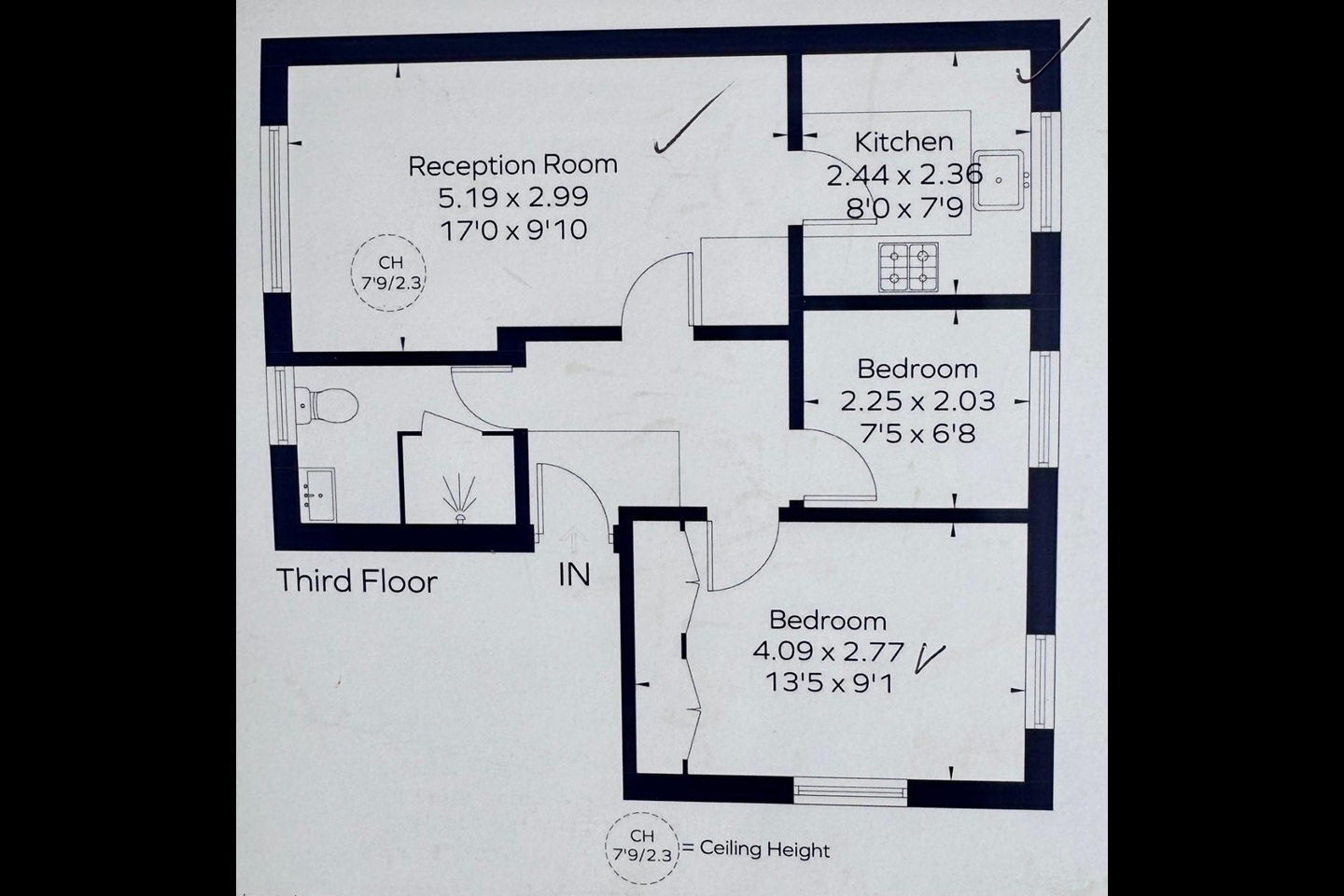 Additional image 15 of 2 Bed Flat, Kennet St, E1W, N1 7GU