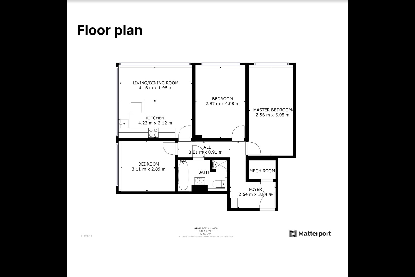 Additional image 14 of 3 Bed Flat, Penge House, SW11, N1 7GU