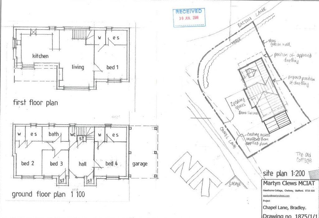 Additional image 4 of Land for saleJasmine House, Smithy Lane, Bradley, Staffordshire ST18