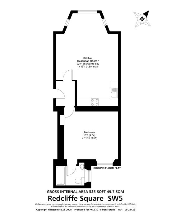 Additional image 8 of 1 Bed Flat, Redcliffe Square, SW10, N1 7GU