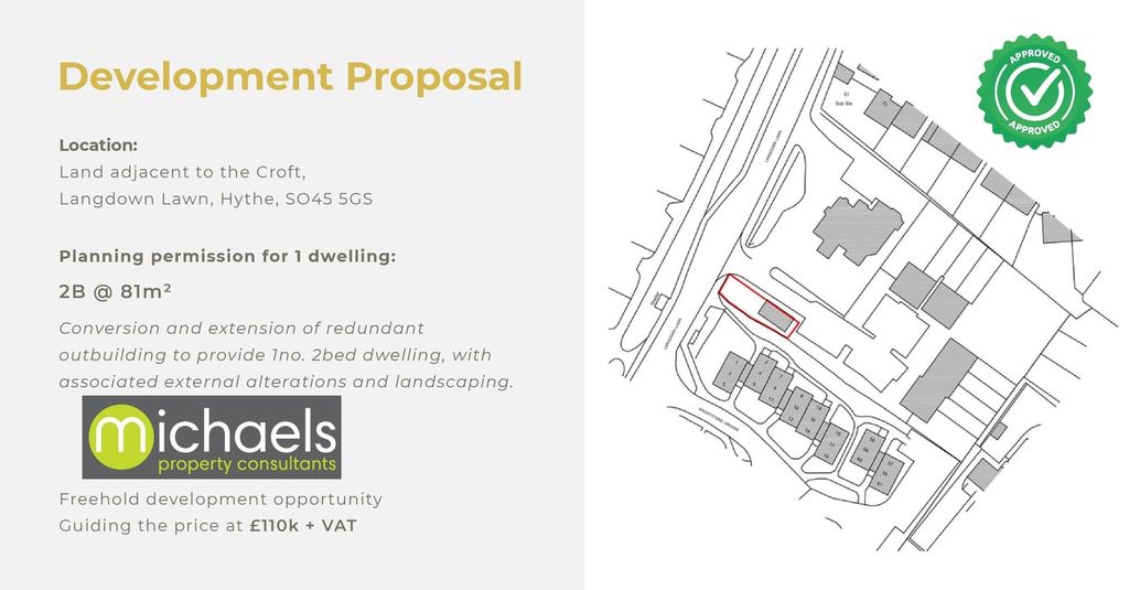 Additional image 2 of Land for saleLangdown Lawn, Hythe, Southampton SO45