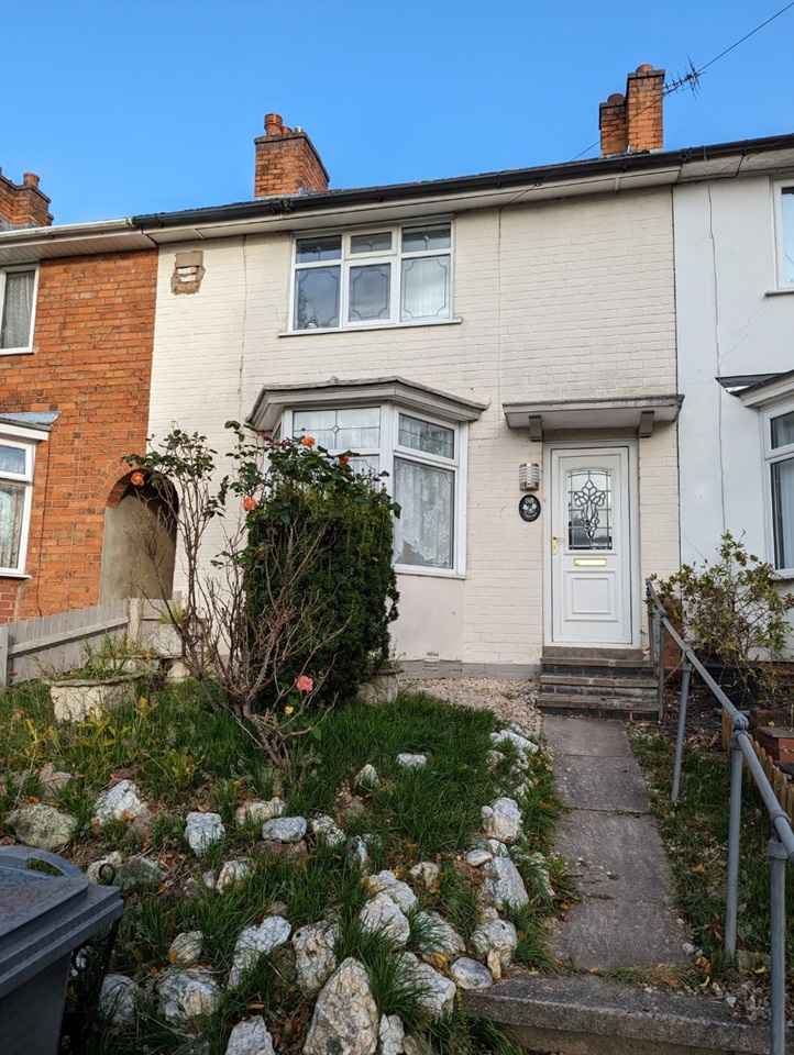 3 Bed Terraced House, Derwent Road, B30, N1 7GU