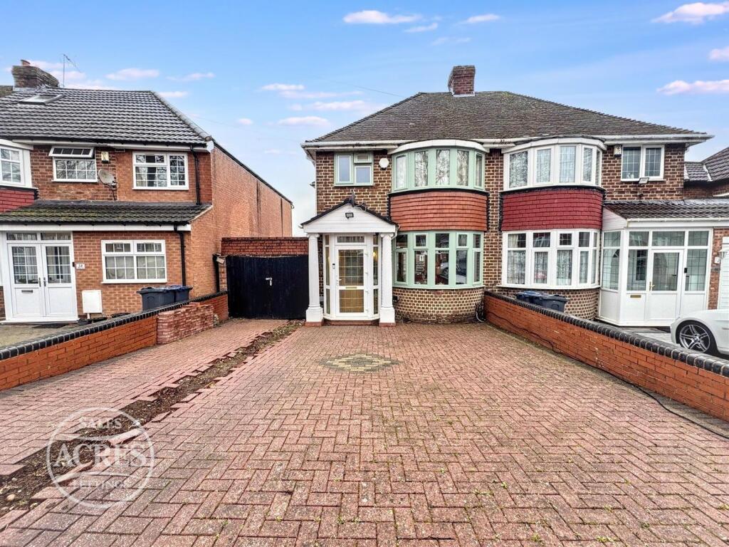 Millfield Road, Handsworth Wood, Birmingham