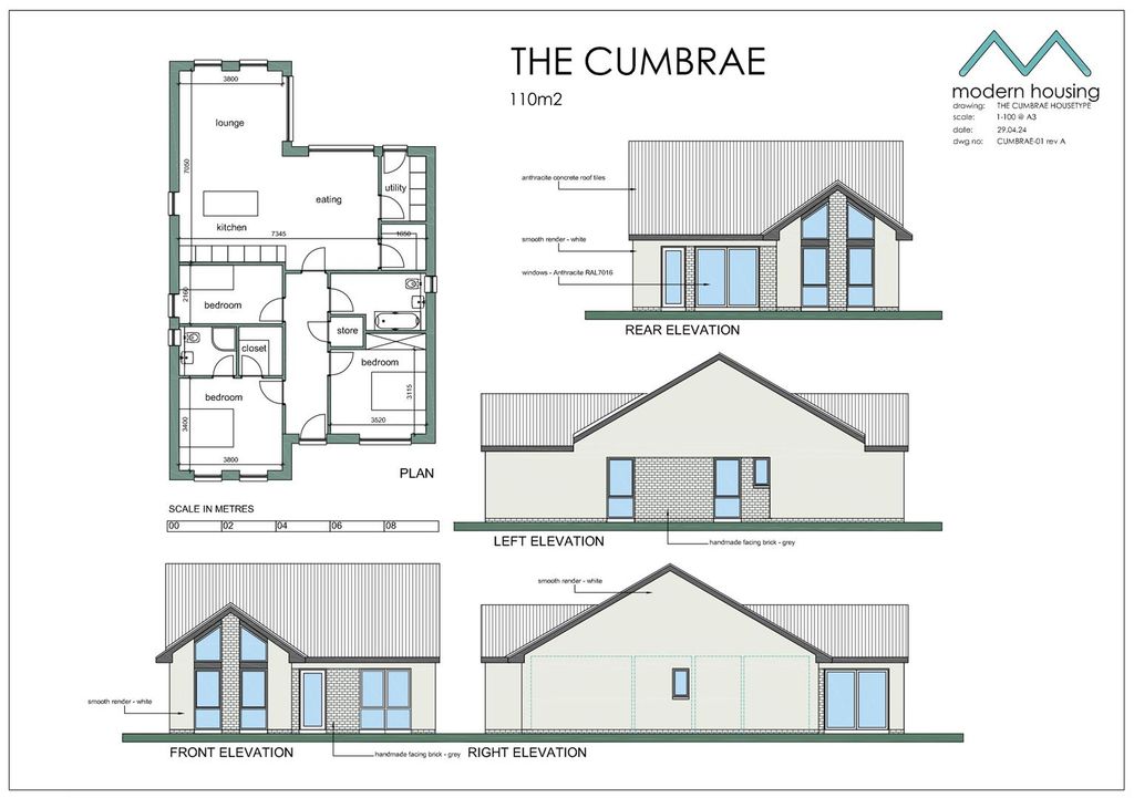 Additional image 12 of 3 bed detached bungalow for salePlot 19 Brocketsbrae Road, Lesmahagow, Lanark ML11