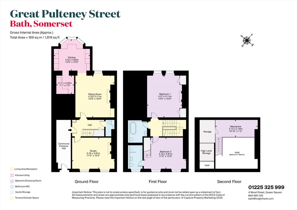 Additional image 18 of 2 bed maisonette for saleGreat Pulteney Street, Bath BA2