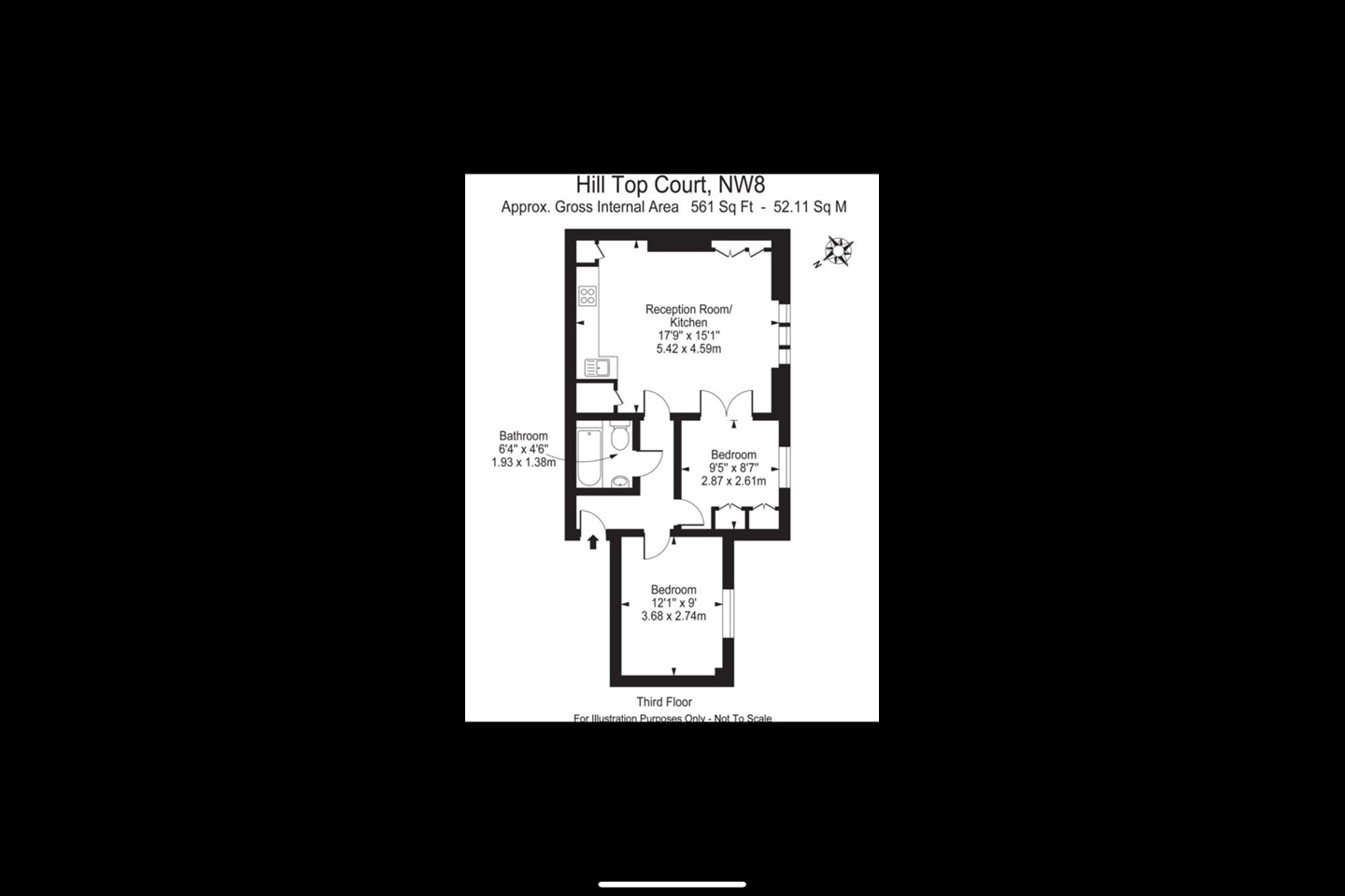 Additional image 19 of 2 Bed Flat, Hilltop Court, NW8, N1 7GU